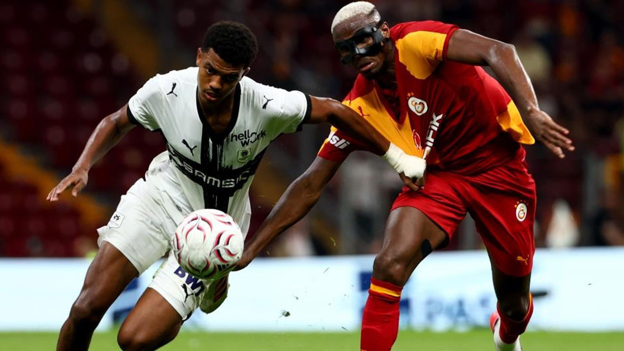 Galatasaray hazırlık maçında Rennes ile berabere kaldı