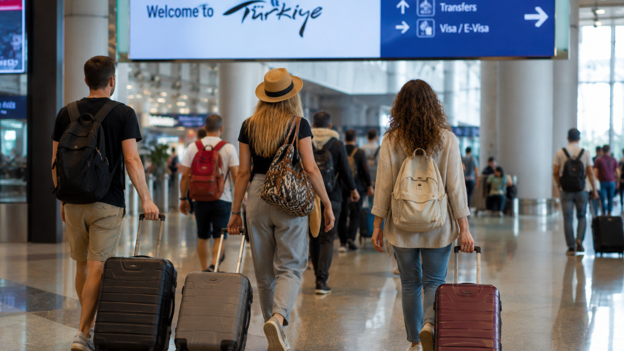 Milyonlar Türkiye'ye koştu: En çok turistin geldiği 3 ülke belli oldu