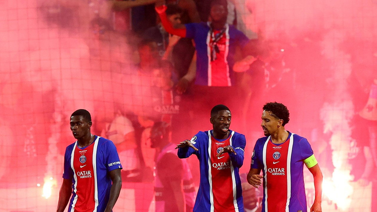 PSG üst üste ikinci kez UEFA Süper Kupa'nın sahibi