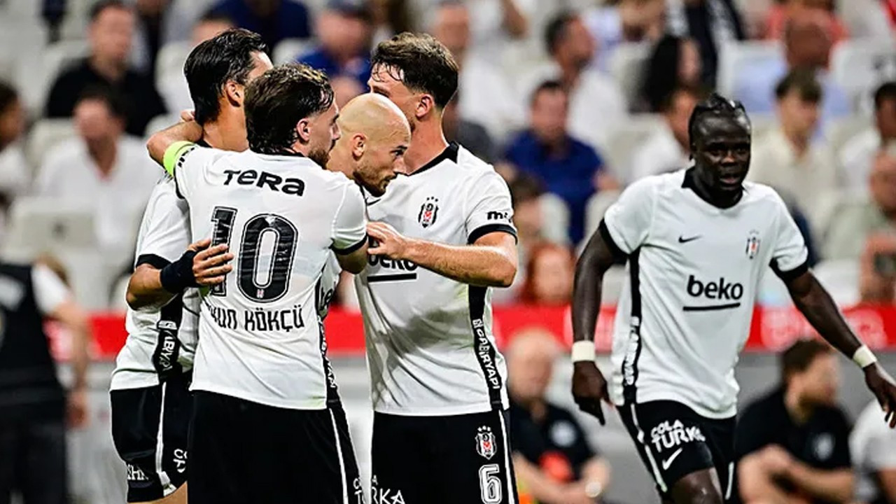 Beşiktaş-Eyüpspor maçında ilk 11'ler belli oldu