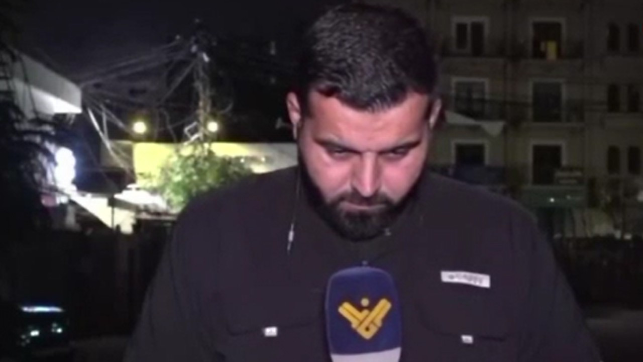Gazeteci canlı yayında İsrail füzesinin hedefi oldu