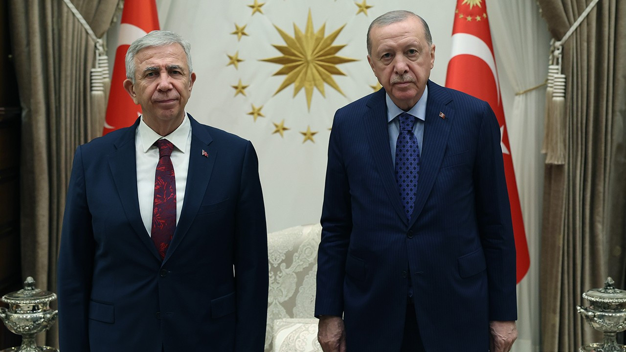 Son dakika: Cumhurbaşkanı Erdoğan, Mansur Yavaş'ı kabul etti