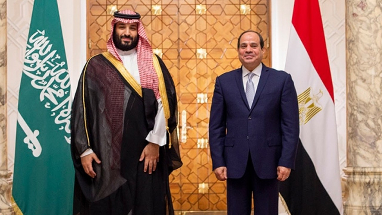 Sisi ile Bin Selaman bir araya geldi