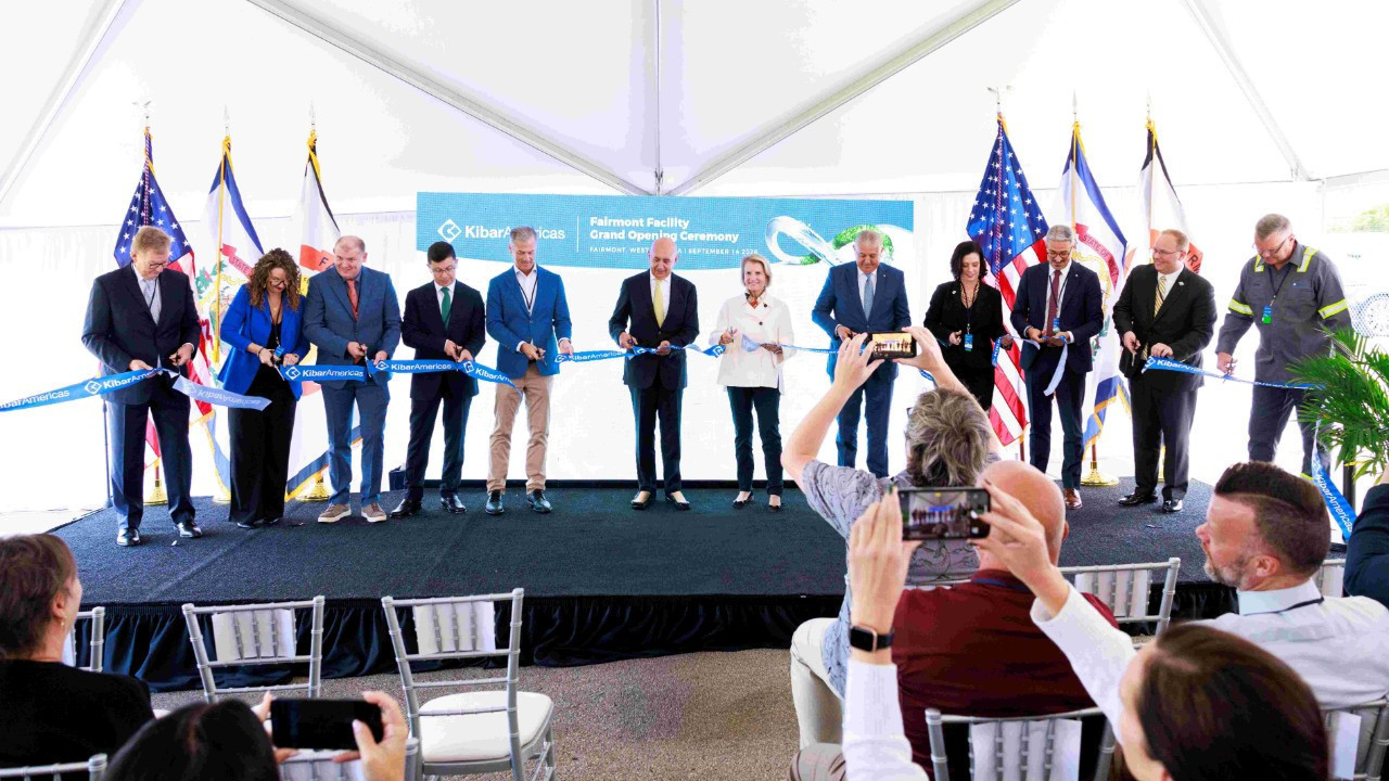 Kibar Americas, Fairmont üretim tesisinin resmi açılışını gerçekleştirdi