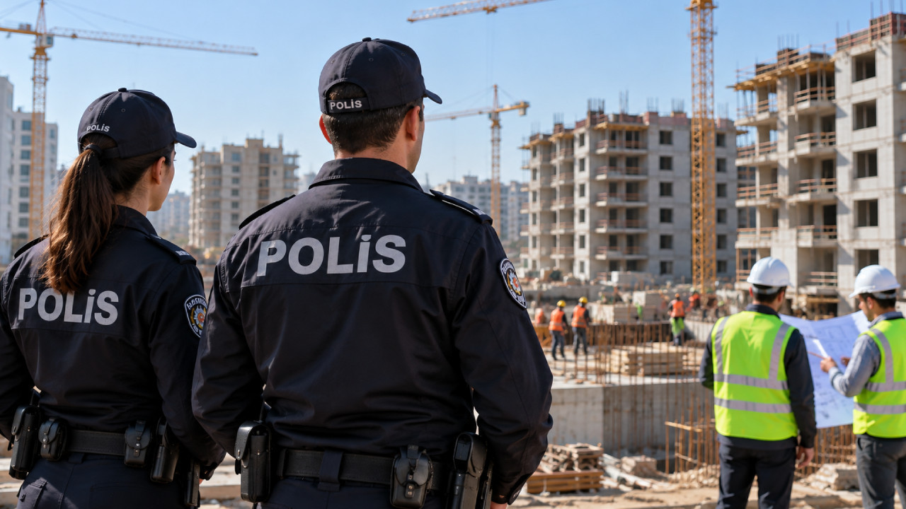 TOKİ'den 86 dönümlük arazi alındı, 2 bin polis ev sahibi olacak