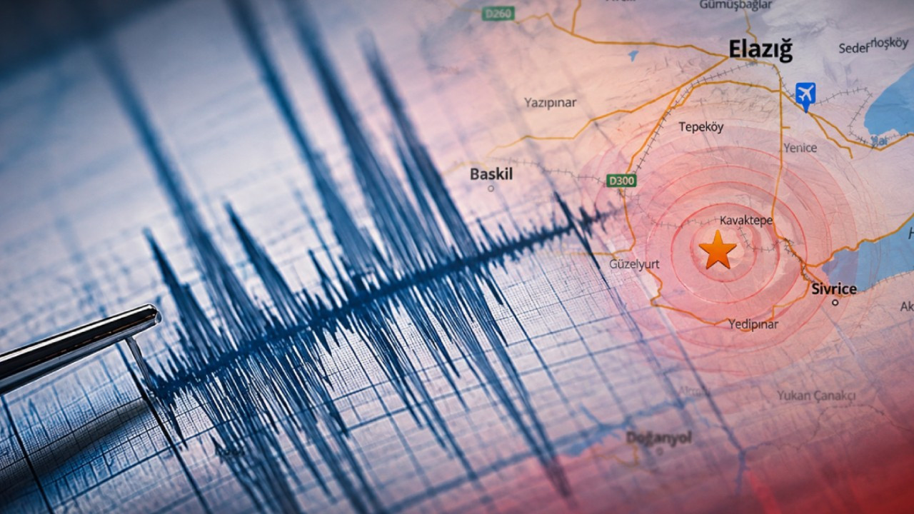 Elazığ'da deprem: Sivrice 3,4 ile sallandı