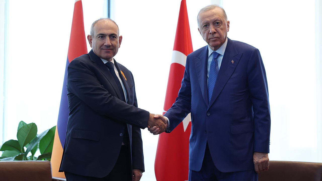 Başkan Erdoğan, Ermenistan Başbakanı Paşinyan'ı kabul etti