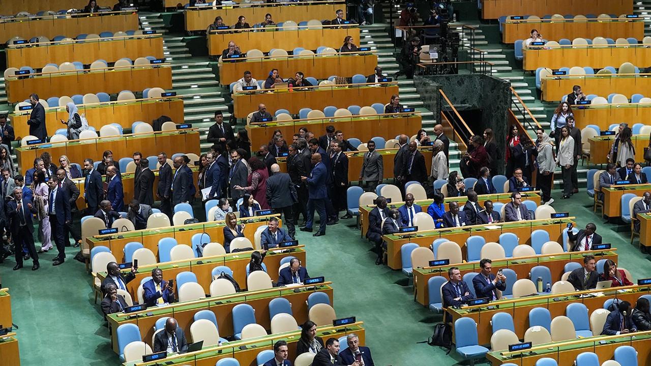 Netanyahu, BM'de protesto edildi