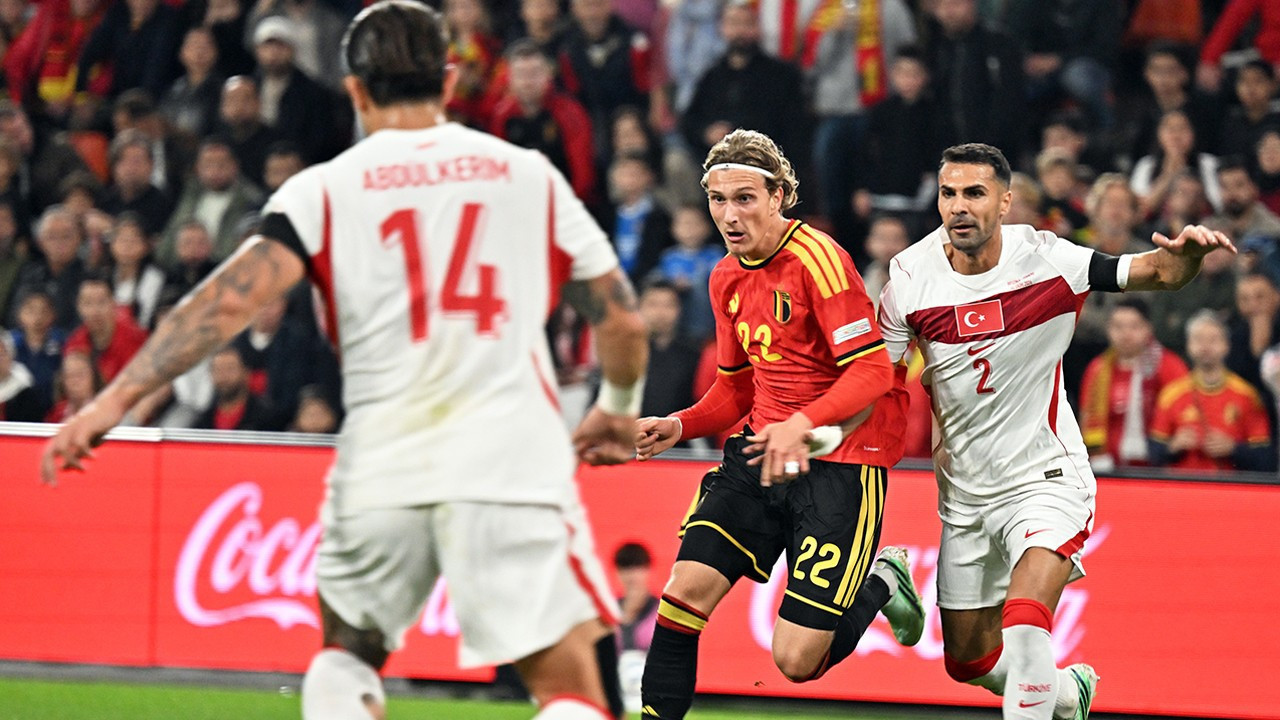 A Milli Futbol Takımımız Belçika'ya 3-0'lık skorla yenildi