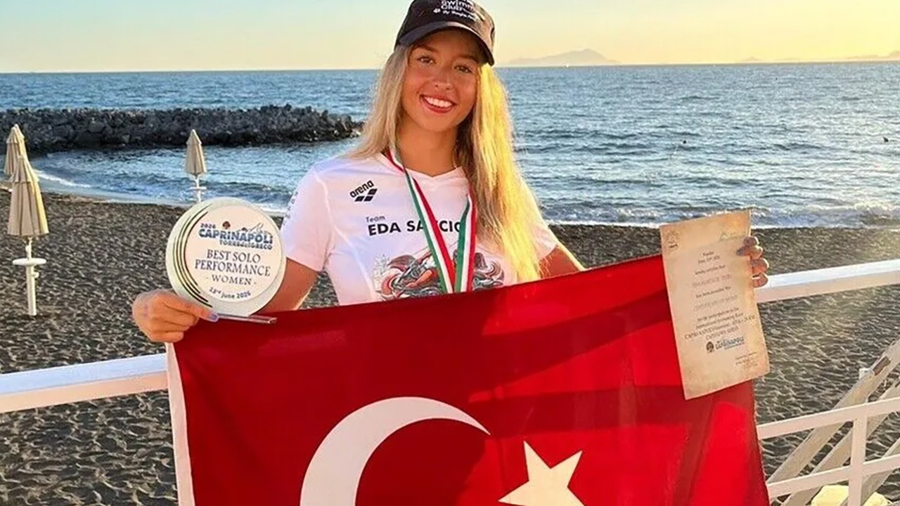 Eda Savcıgil, Su Sporlarının Yeni Starı: Catalina Kanalında Tarihi Başarı!
