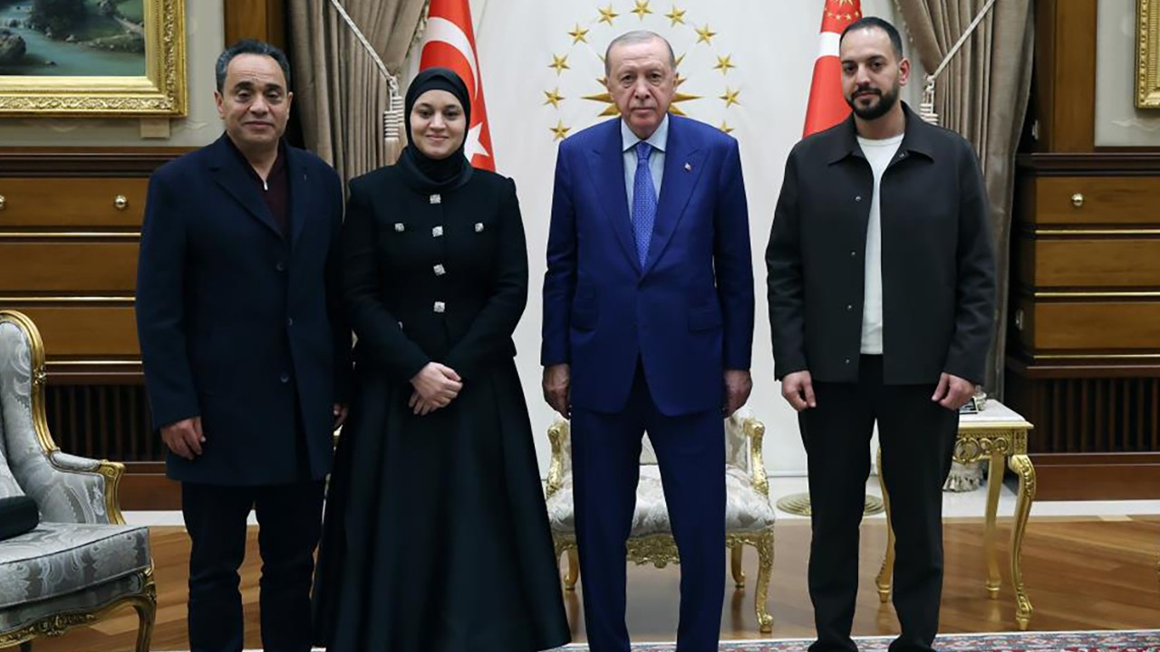Cumhurbaşkanı Erdoğan, Hind Rajab'ın Ailesini Külliye'de Kabul Etti