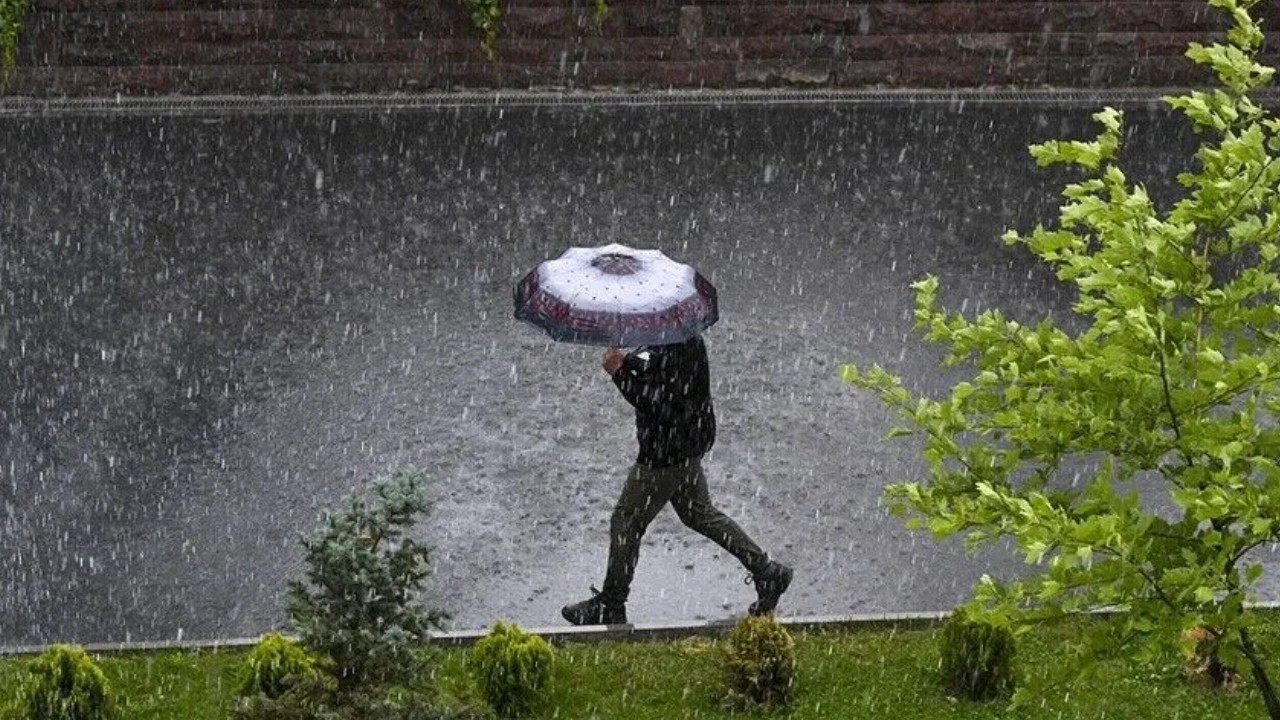 Meteoroloji haritayı paylaştı: Çok sayıda ilde sağanak bekleniyor
