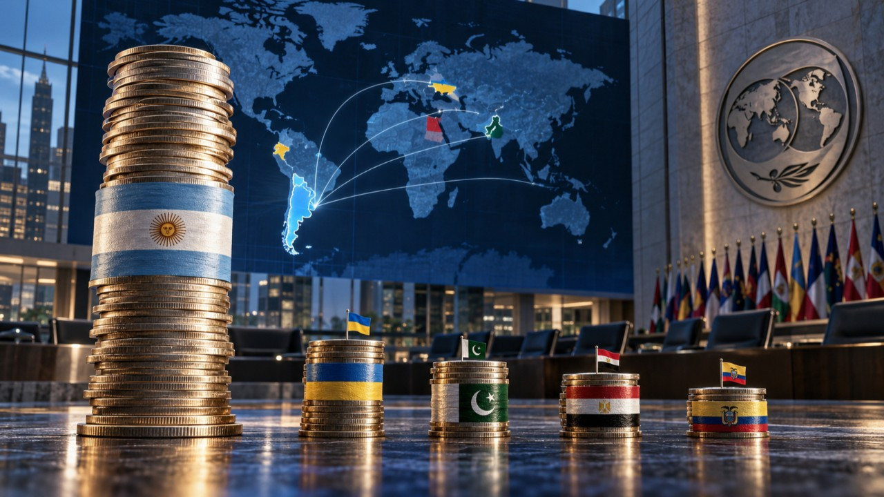 IMF'ye borçta zirve değişmedi: İşte en borçlu ülkeler