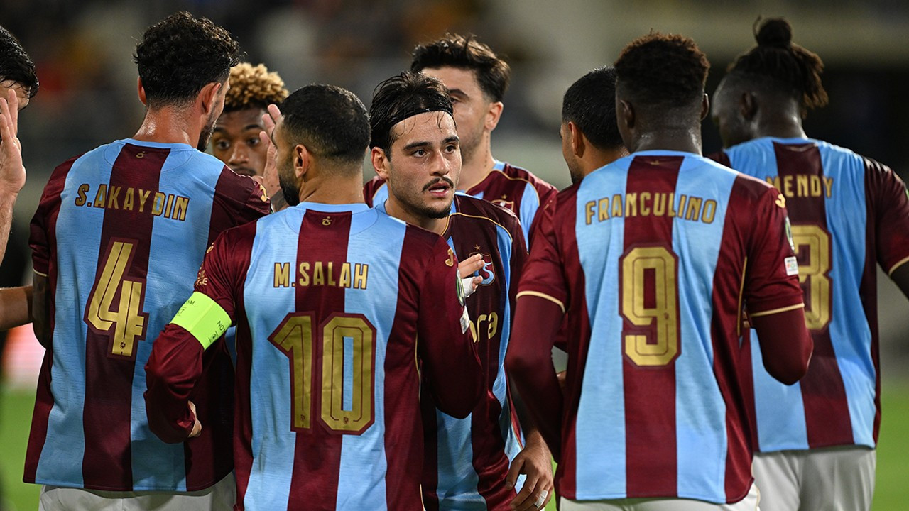Trabzonspor, Konferans Ligi'ne galibiyetle başladı