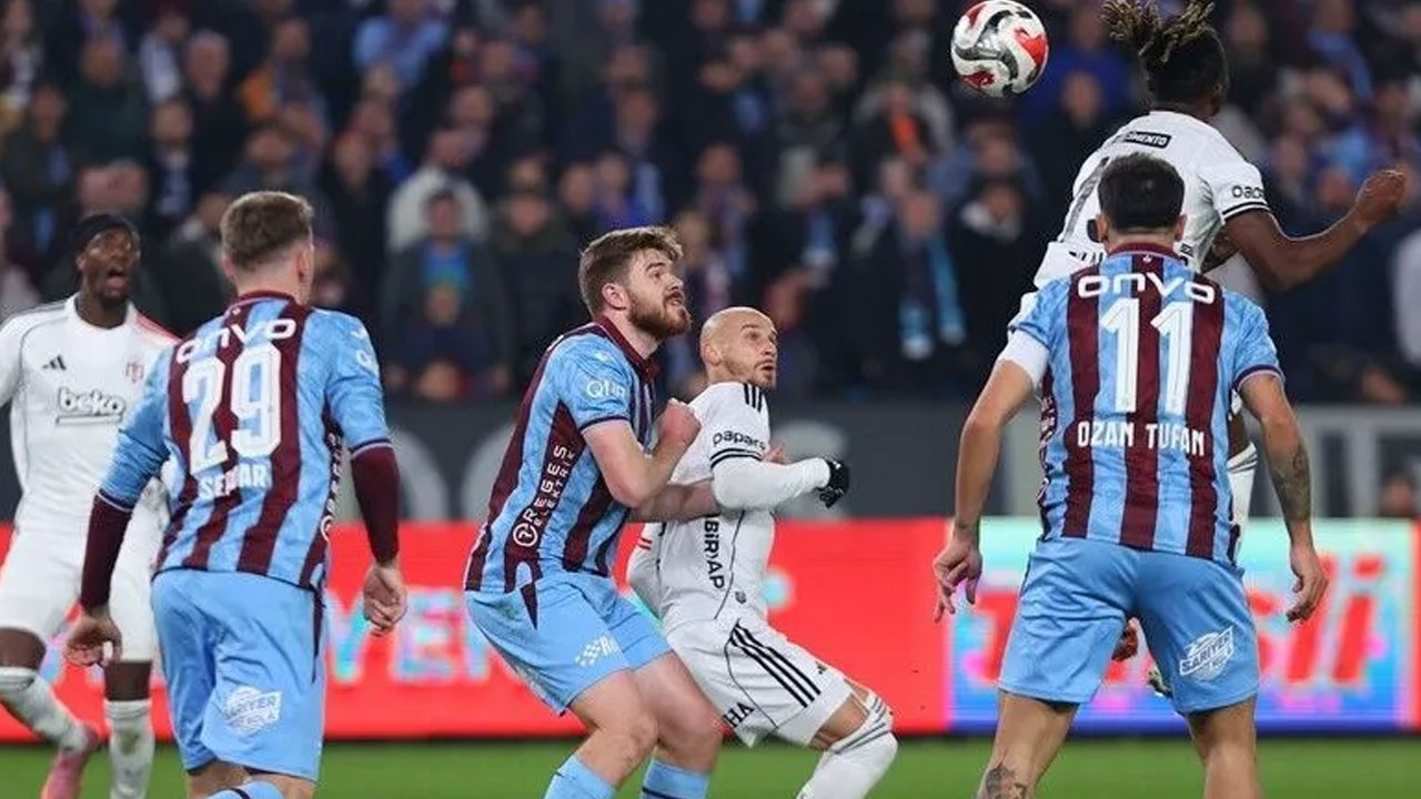 Süper Lig'de derbi heyecanı: Trabzonspor-Beşiktaş maçı ne zaman, saat kaçta?
