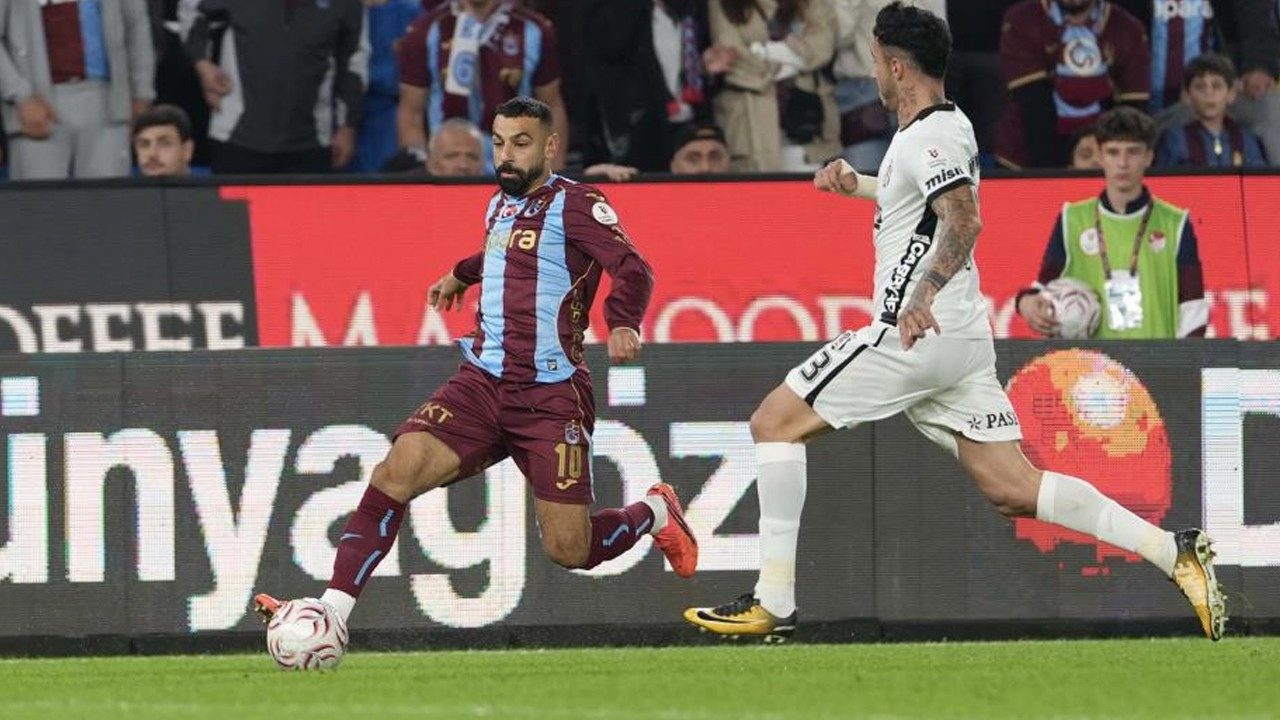 Trabzonspor, sahasında Beşiktaş'ı 2-0 mağlup etti
