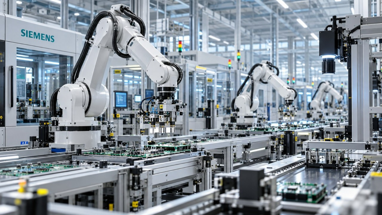 Siemens fabrikalarda yüzde 80 otomasyon hedefliyor