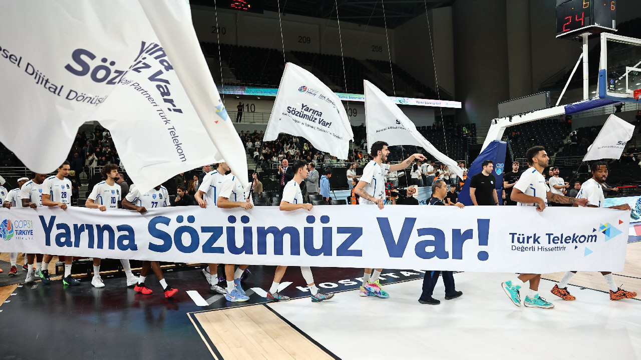 Türk Telekom, COP31 mesajını Avrupa basketbol sahnesine taşıdı