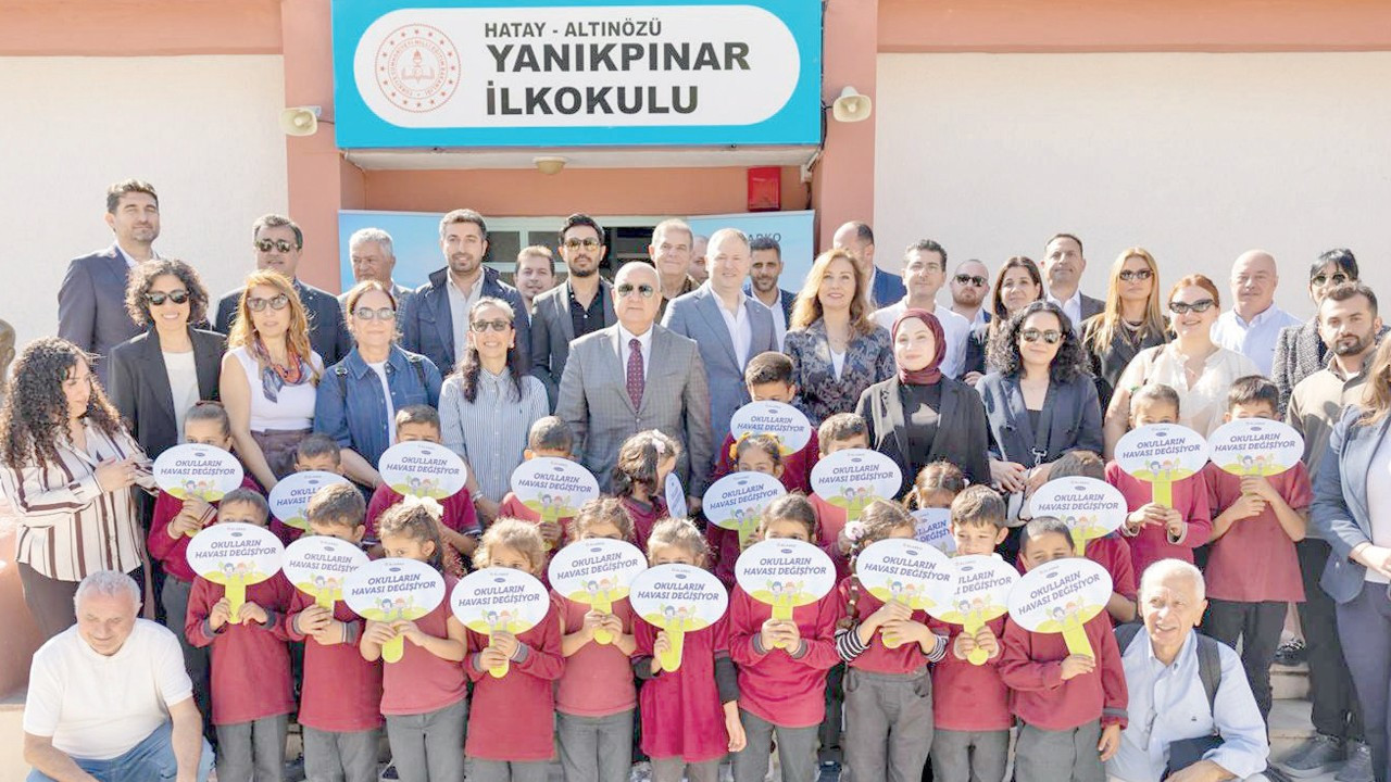 Okulların havasını değiştirdi, öğrencilerin devamsızlığı azaldı