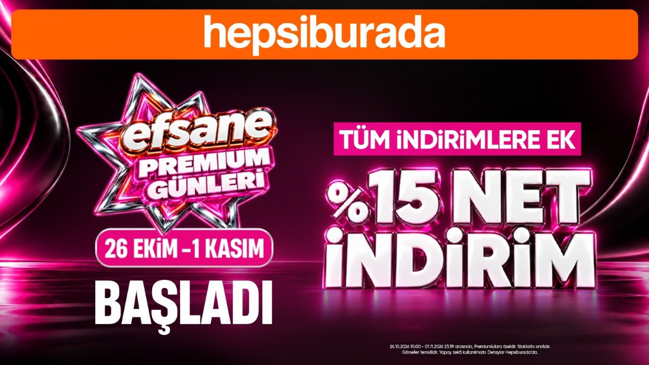 Hepsiburada'da Efsane Kasım başladı: 150 bin TL'ye kadar Hepsitaksit ve yüzde 20'ye varan indirim