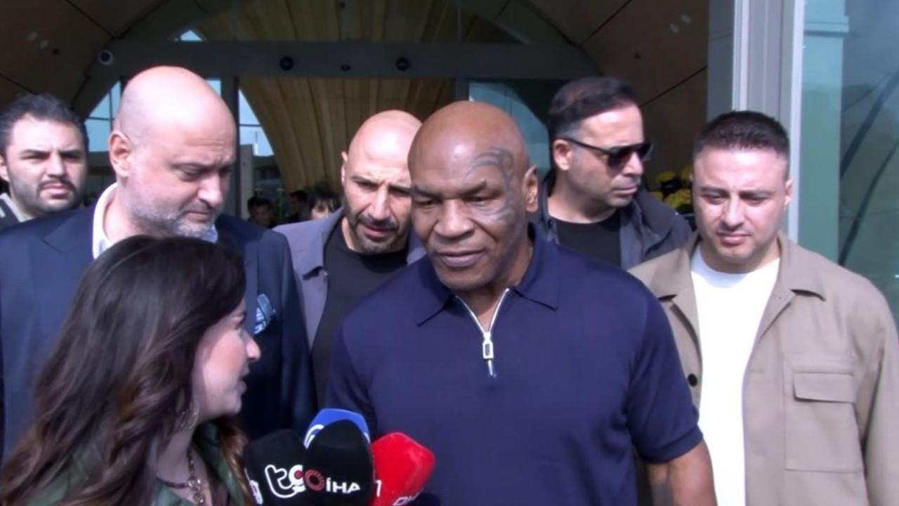 Mike Tyson İstanbul'a geldi: Derbi sorusuna dikkat çeken yanıt