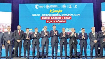  Meram’ın 5,5 milyarlık dönüşümünde ilk etap tamamlandı