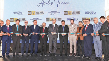 Beysu üretim tesisi açıldı