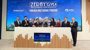 Zeray GYO ilk işlem gününe tavan fiyattan başladı