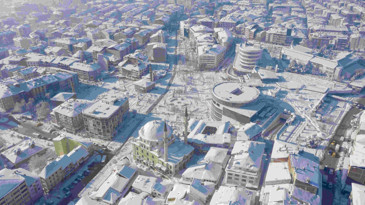 Bolu kent merkezinde 7 günde metrekareye 84,4 milimetre kar yağdı