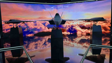 Milli Muharip Uçak KAAN uluslararası vitrinde