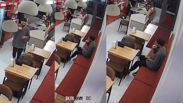 Bedava yemek için şoke eden yöntem! Sakal kılını dürüme koydu, hesabı ödemeden kaçtı