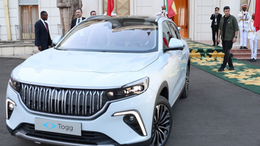 Cumhurbaşkanı Erdoğan, Etiyopya Başbakanı Ahmed'e Togg hediye etti