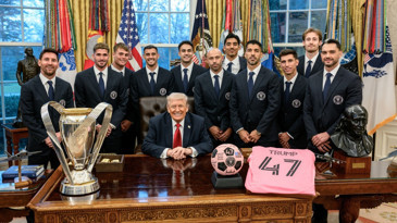 Trump İran saldırılarını anlattı, Messi ve Suarez alkışladı