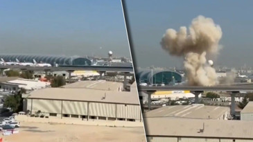 Dubai Havalimanı İran İHA'sı ile vuruldu: Uçuşlar askıya alındı