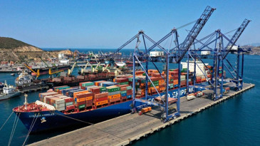 Limanlarda elleçlenen yük miktarında tüm zamanların rekoru