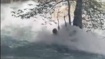 17 yaşındaki gencin son anları ortaya çıktı: Akıntıya böyle kapıldı