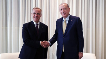 Cumhurbaşkanı Erdoğan, Kanada Başbakanı Carney ile görüştü