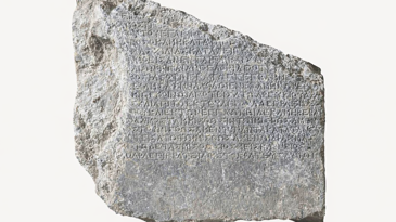 Amos Antik Kenti'ne ait 2 bin 200 yıllık "kira sözleşmesi" gün yüzüne çıkarıldı