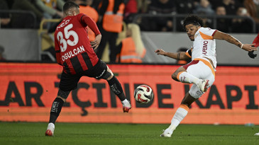 Galatasaray Gençlerbirliği'ni 2-1 mağlup etti