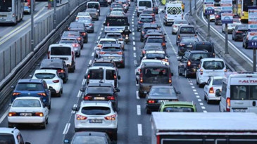 Bayram tatili öncesi İstanbul’da trafik yoğunluğu yüzde 69