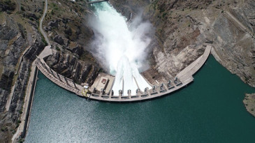 Türkiye'de nisanda hidrolik santrallerden elektrik üretimi tüm zamanların en yüksek seviyesine ulaştı