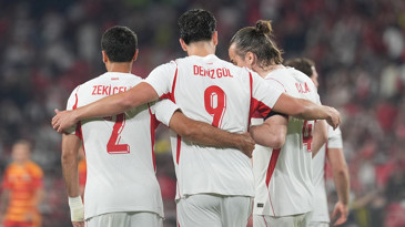 A Milli Takımımız hazırlık maçında Kuzey Makedonya'yı 4-0 mağlup etti
