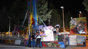 Lunaparktaki feci ölümün görüntüleri ortaya çıktı