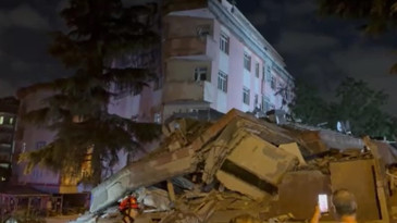 Bahçelievler'de 5 katlı bina çöktü