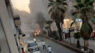 Son dakika: Suriye Şam'da otobüse bombalı saldırı