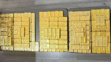 Firari Hilmi Tuna Kuriş'i ararken 200 kilo külçe altın bulundu