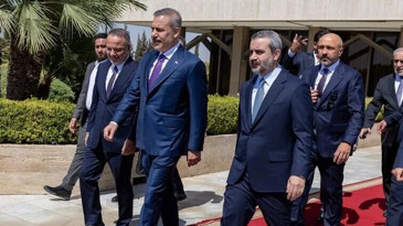 Bakan Fidan'dan Suriye mesajı: Yanında olmayı sürdüreceğiz