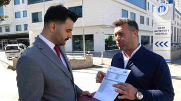 Sağ kulağından ameliyat olacaktı, sol kulağına tüp takıldı