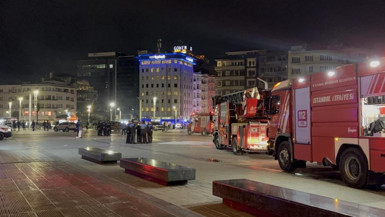 Taksim metrosunda kısa süreli yangın paniği