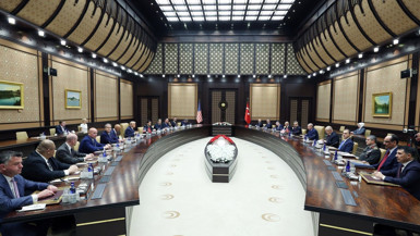 Erdoğan ve Trump'tan heyetler arası görüşme